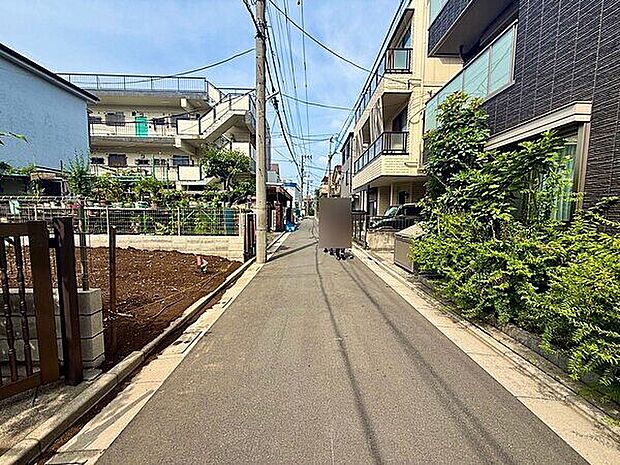 前面道路