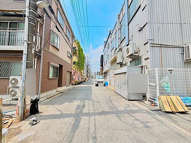 前面道路