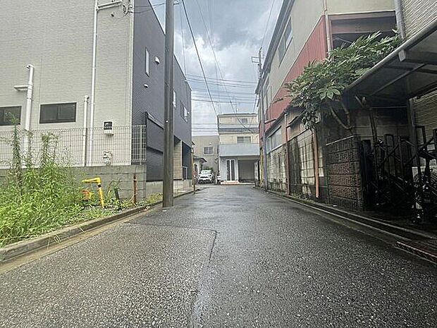 前面道路