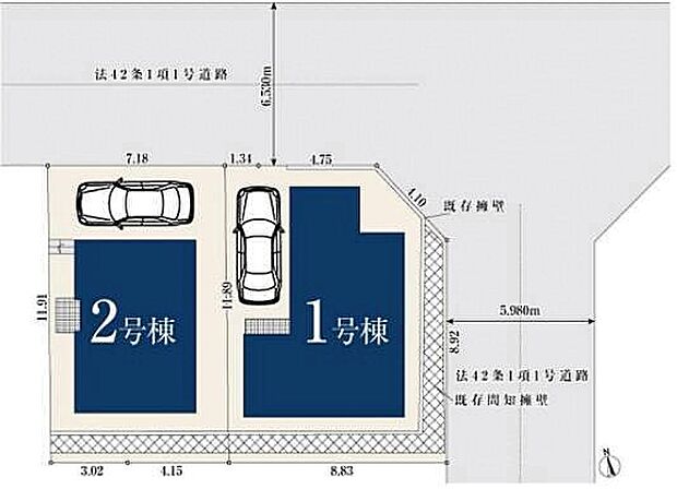 区画図