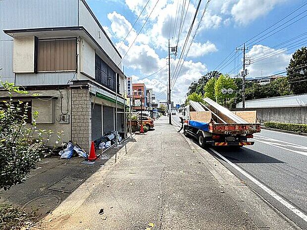 前面道路
