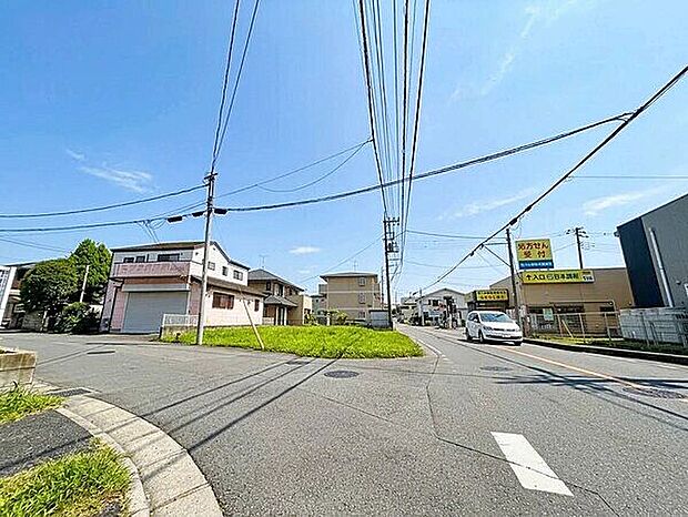 前面道路