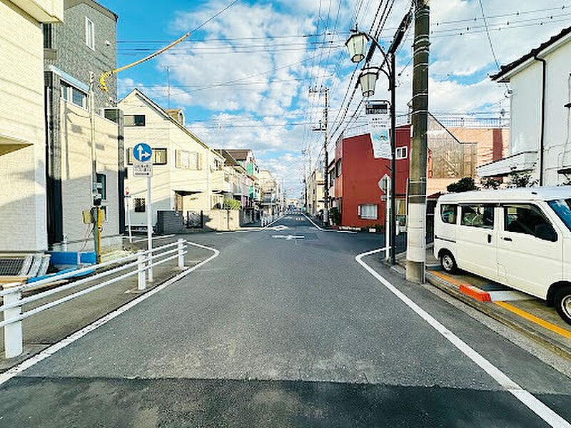 前面道路