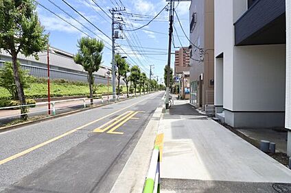 前面道路