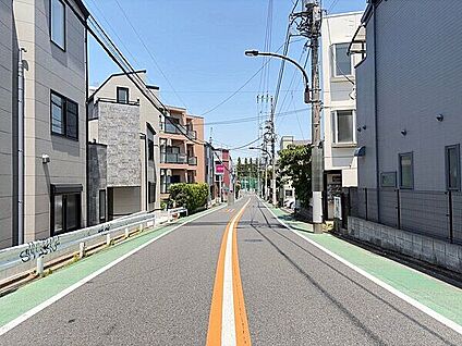 前面道路