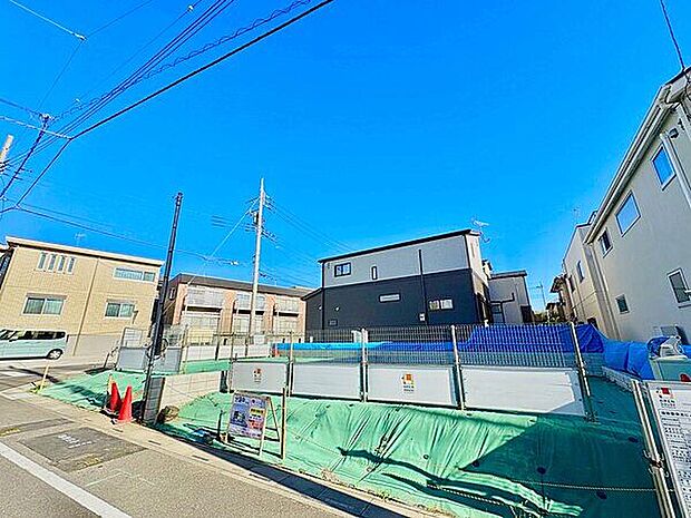 【現地（土地）】大砂土中学校まで徒歩8分(563m)と教育施設が近くにあり、お子様がいるご家庭には嬉しい住環境です。物件を選ばれる際にはぜひ一度周辺環境もお確かめください！