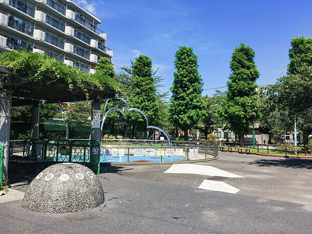 千住旭公園（約363m）