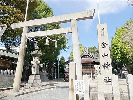 金山神社 493m