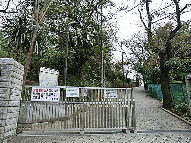 横浜市立浜中学校(約539m)