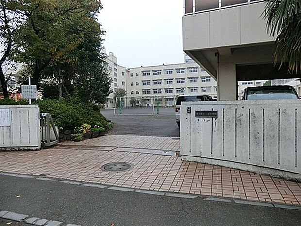 横浜市立二谷小学校(約555m)