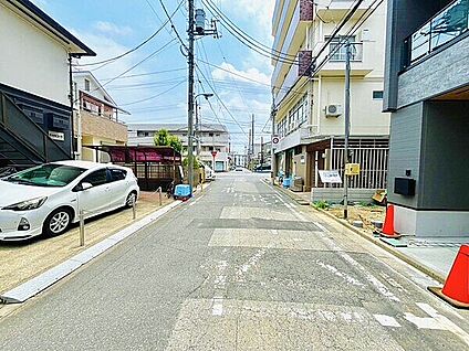 前面道路