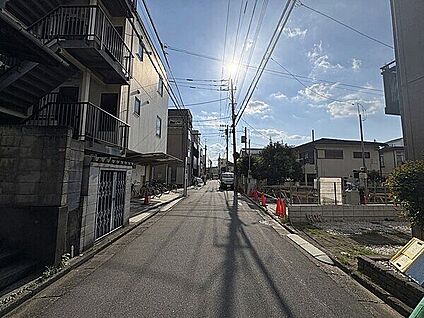 前面道路