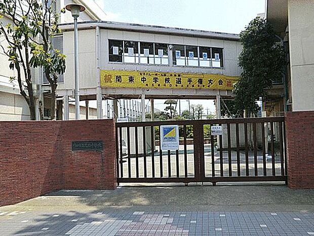 川口市立芝西中学校（約625m）