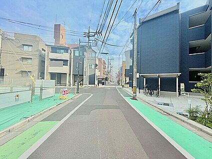 前面道路