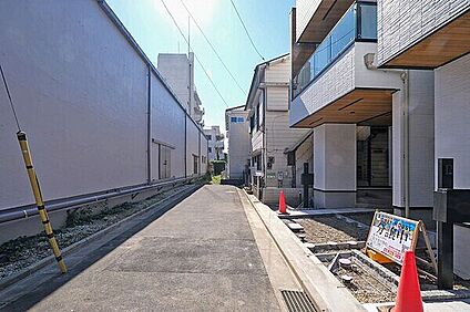 前面道路