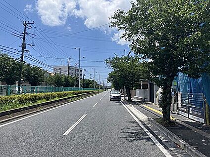 前面道路