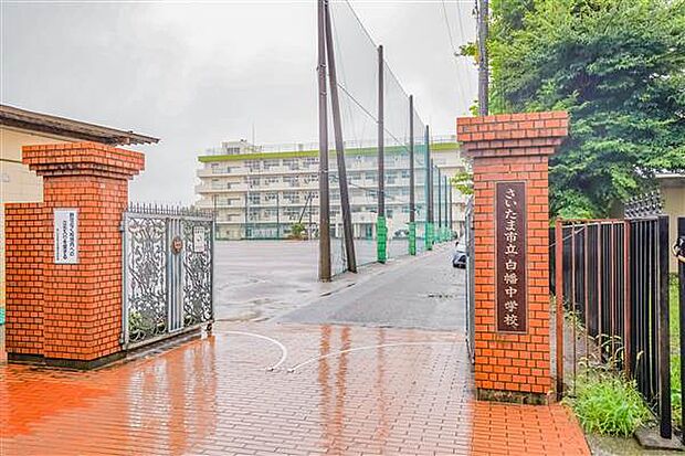 さいたま市立白幡中学校(約982m)