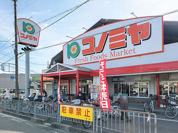 コノミヤ浜寺石津店（約871m）