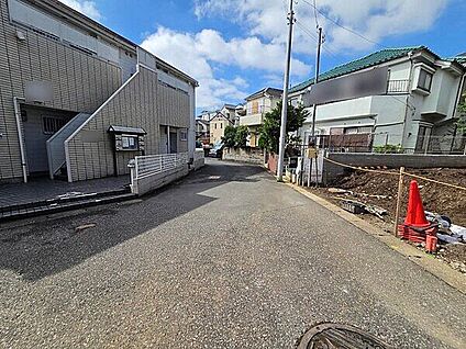 前面道路