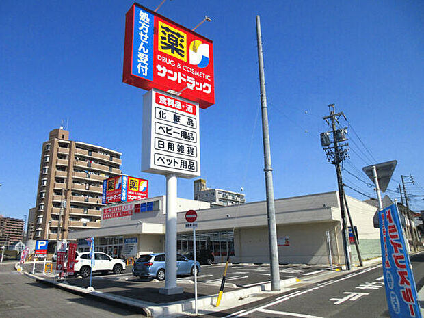 サンドラッグ植田一本松店（約720m）