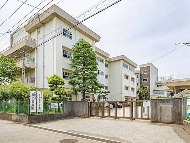 市川市立第八中学校(約464m)