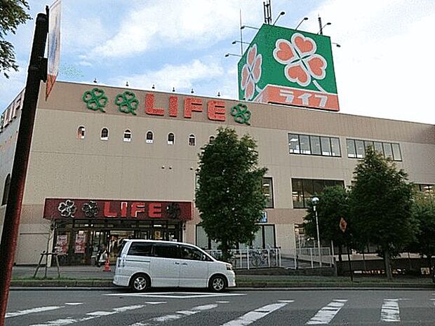 ライフ増尾店(約1,898m)