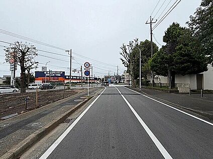 前面道路