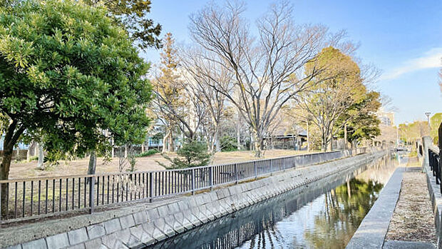 仙台堀川公園（約772m）