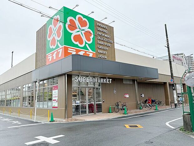 ライフ桜ノ宮店(約314m)