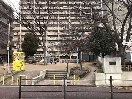 西今福公園 628m