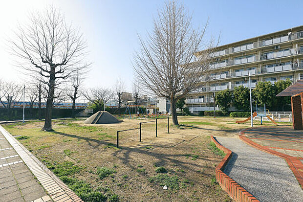 伝法西公園（約218m）