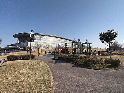 小牧市スポーツ公園 1480m