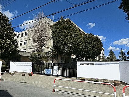 松戸市立六実小学校 406m