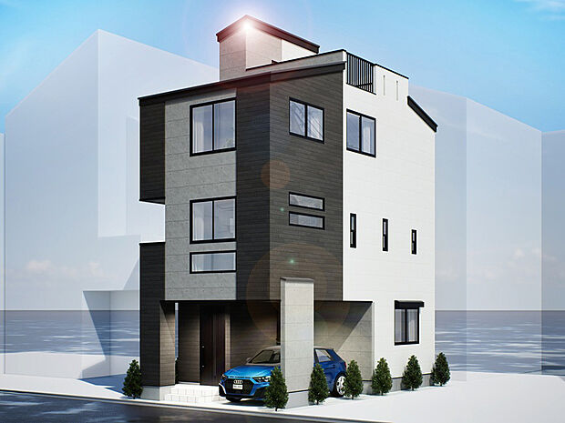 【完成イメージパース】「どんな設備が付くの？」「建具はどんな色？」、そんな疑問は、建物プレゼンテーションやモデルハウスで確認してみませんか？事前にご予約いただきますと、スムーズにご案内ができます。