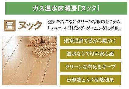 ガス温水床暖房