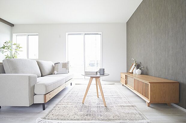 【No.3 LDK】南向きの明るく開放的なLDK。