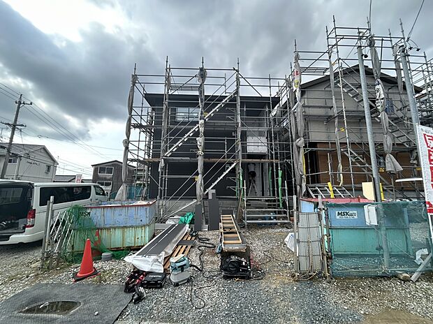 【No.3】上棟しました！工事状況は随時写真を更新します。（2026年9月25日撮影）