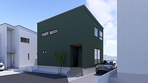 【6号棟 太陽光パネル・蓄電池搭載ZOOT】完成イメージ