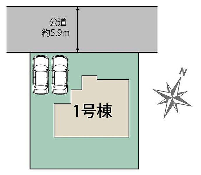 川西市湯山台2丁目区画図