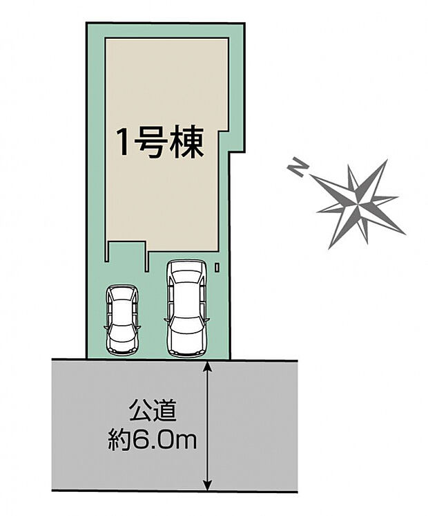 伊丹市瑞穂町3丁目1棟 区画図