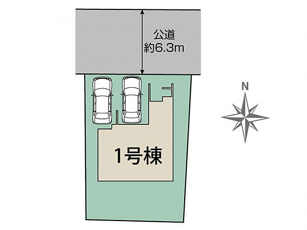 西宮市清瀬台1棟 区画図