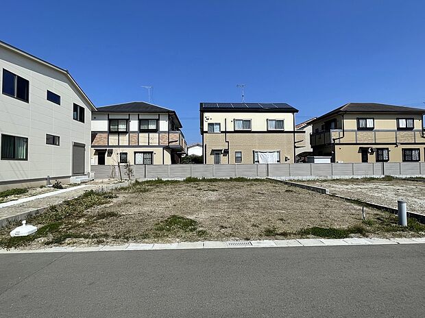 【12号地】12号地／165.24m2　土地価格：2,570万円　現地（2024年3月）撮影