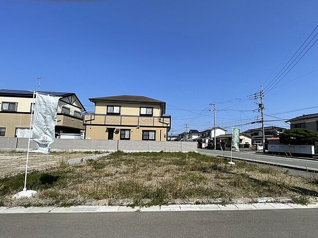 【14号地】14号地／170.69m2　土地価格：2,880万円　現地（2024年3月）撮影