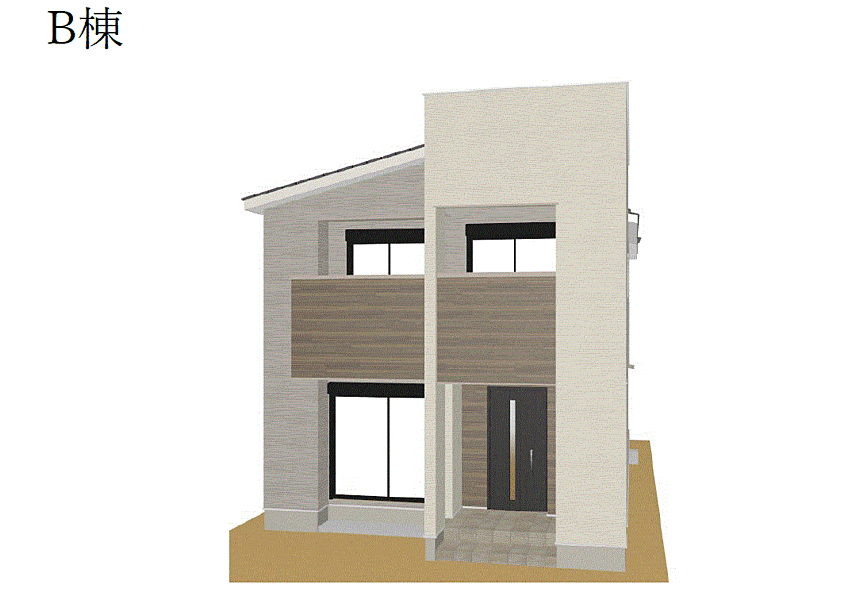 B棟　完成予想図