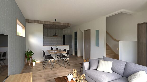 【2号地】内観完成イメージ図