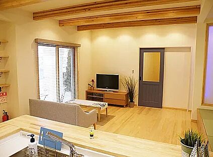 【施工例】リビング