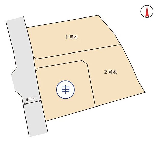 サニーガーデン佐賀高木瀬 区画図