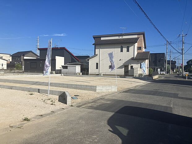 サニーガーデン佐賀高木瀬 分譲地現況(造成後)