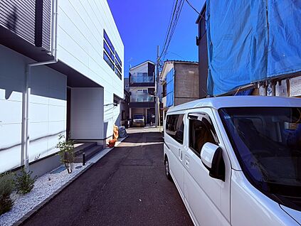 前面道路