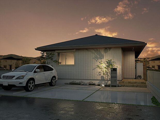 【建物プラン例 C号地】建物価格:3464万円建築面積:100.89m2(30.51坪)間取り:3LDK+WIC※本体工事、給排水、諸経費を含む※外構費用 別途:300万